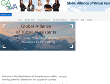 Tablet Screenshot of globalava.org